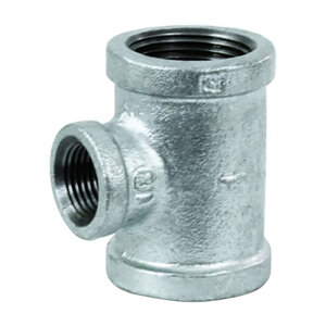 Matco Reducing Tee Galvanized 2 in. x 2 in. x 1 in.