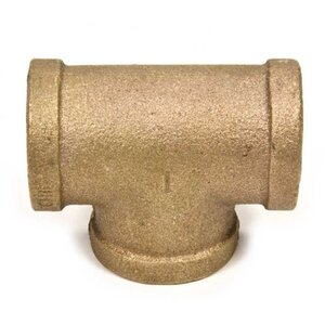Matco Tee Lead Free Brass 1-1/4 in.