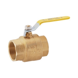 3/8 in. Ball Valve Full Port Brass 