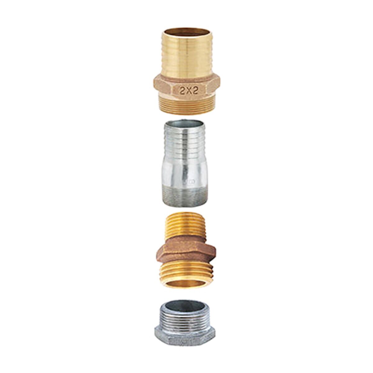 Insert Galvanized Male Adapter 1-1/4 in. x 1 in. | SiteOne US