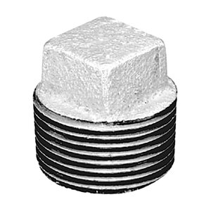 Matco Plug Galvanized Threaded 1-1/4 in. 