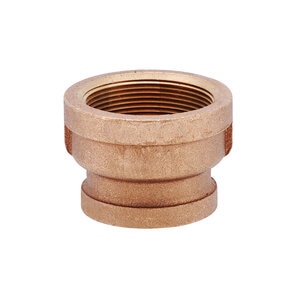 Reducing Coupling Lead Free Brass 1 in. x 3/4 in.