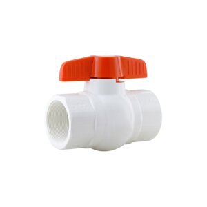 Matco Ball Valve PVC White 3 in. Threaded
