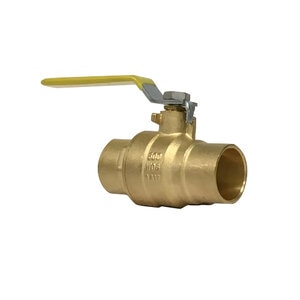 Full Port Ball Valve Brass 1 in. Sweat