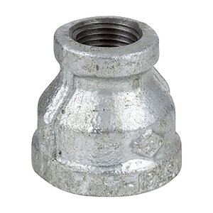 1 in. x 1/2 in. Galvanzied Red Coupling