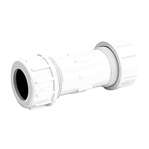 Compression Coupling - PVC 1 1/2"
