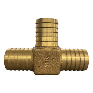 1 in. Brass Insert Tee