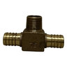 3/4 Insertxmale Brass Tee