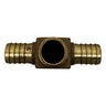 3/4 Insertxmale Brass Tee