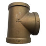 Lead Free 2-1/2 in. Brass Tee