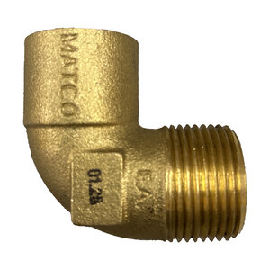 Matco 1"x1" MIP Cast Brass LF
