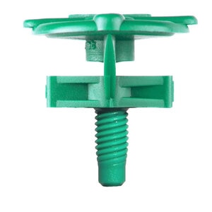 Maxijet Top Hat Spray Jet 340 Degree Green 4 ft. 360 Degree