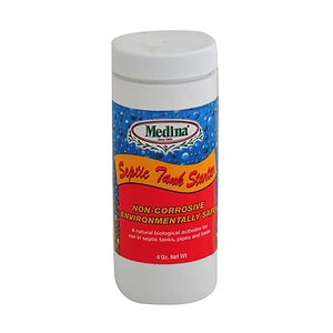 Medina Septic Tank Starter Granular Concentrate 4 oz. Bottle