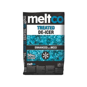 MELTCO Treated De0Lcer Granular Ice Melt (Bag 50 lb.)