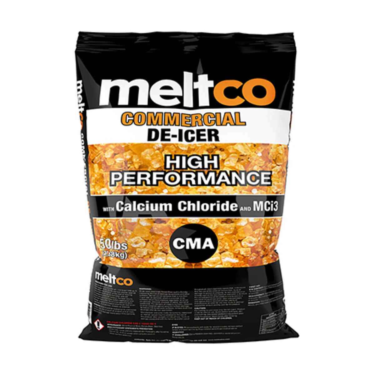 MELTCO Granular Calcium Chloride Pellets 50 lb. Bag | SiteOne US