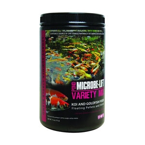 Microbe-Lift Legacy Variety Mix Koi and Goldfish Food 11 oz