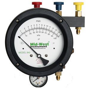 Mid-West 845-3 Backflow Test Kit 3 Valve