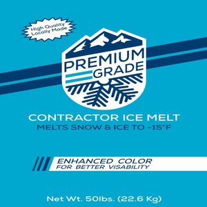 Midwest Salt Supply Professional Grade Granular Ice Melt (Bag, 50 lb.)