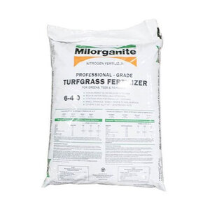 Milorganite Professional Grade Fertilizer 6-4-0E 2.5Fe 1.2Ca 50 lb.