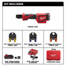 Milwaukee M18 Short Throw Press Tool Kit with Viega PureFlow Jaws