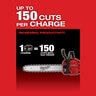 Milwaukee 18V M18 Fuel Brushless Cordless 16 in. Chainsaw Kit