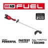 Milwaukee 18V M18 Fuel Brushless Cordless Dual Battery 17 in. String Trimmer Kit