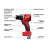 Milwaukee M18 Compact Brushless Combo Kit - Hammer Drill, Impact Driver