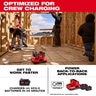 Milwaukee M18 & M12 Four Bay Simultaneous Super Charger w/ PACKOUT Compatibility
