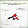 Milwaukee 18V M18 Brushless Cordless Handheld Blower Kit