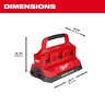 Milwaukee 18V M18 Packout Six Bay Rapid Battery Charger