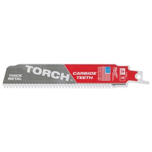 Milwaukee 6 in. C-Torch 1 pk Sawzall Blade