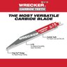 Milwaukee 9 in. 6 TPI The Wrecker with Carbide Teeth SAWZALL Blade 5 PK