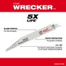 Milwaukee The WRECKER Multi-Material SAWZALL Blade 9 in. 7/11 TPI 5 pk.