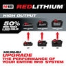 Milwaukee M18 REDLITHIUM XC5.0 Extended Capacity Battery Two Pack