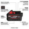 Milwaukee M18 Redlithium Forge Extra Capacity 6.0Ah Battery Pack