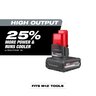 Milwaukee M12 REDLITHIUM™ HIGH OUTPUT™ XC Battery Pack 5.0 Ah