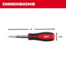 Milwaukee 11-in-1 Magnetic Multi-Bit Screwdriver