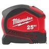 Milwaukee 25 ft. Compact Auto-Lock Tape Measure