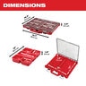 Milwaukee Packout Low-Profile Organizer 