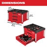 Milwaukee Packout 3-Drawer Tool Box 