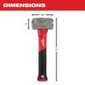 Milwaukee 3 lb. Multi-Faced Drilling Hammer