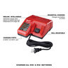 Milwaukee M18 and M12 Multi-Voltage Charger M12 and M18