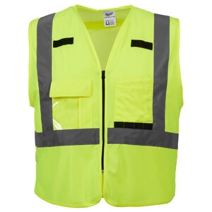Milwaukee ANSI Class High Visibility Vest - Yellow L/XL