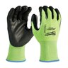 Milwaukee Cut 2 High Visibility Gloves- Large