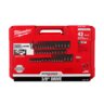 Milwaukee 43pc Impact Duty 3/8 in. Drive SAE and Metric Deep 6 Point Socket Set SHOCKWAVE