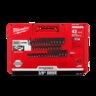 Milwaukee 43pc Impact Duty 3/8 in. Drive SAE and Metric Deep 6 Point Socket Set SHOCKWAVE