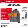 Milwaukee M12 Gray Heated Hoodie Kit S