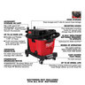 Milwaukee M18 Fuel NEXUS 9 Gallon Dual-Battery Wet/Dry Vacuum