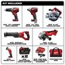 Milwaukee Cordless Lithium-Ion 6-Tool Combo Kit