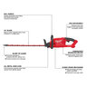 Milwaukee Tool Corp M18 Fuel 24 in. Hedge Trimmer (Tool Only)